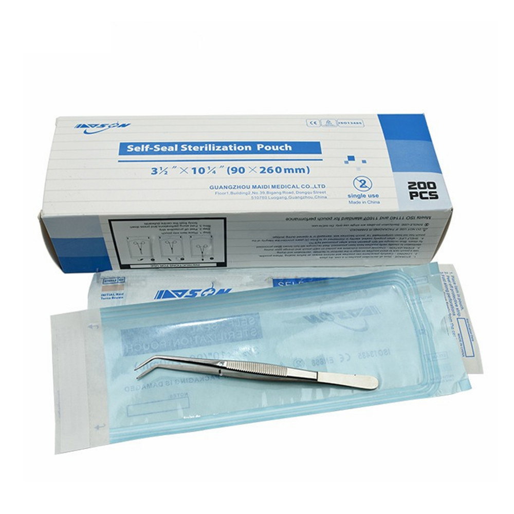 thumbnail image 2 of Self Sealing Sterilization Pouches (200 Pcs (250 X 370 Mm) (10 X14.80 Inches 2 of 13
