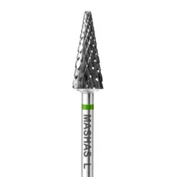 MASHAS Carbide Sharp Cone left-handed nail drill bit (green)